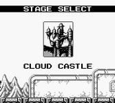 une photo d'Ã©cran de Castlevania 2 - Belmont s Revenge sur Nintendo Game Boy